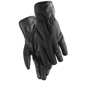 Assos GTO Ultra Winter Thermo Rain Shell Gloves Front scaled Handschuhe Lang